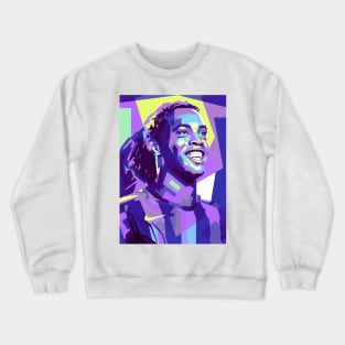 Ronaldinho pop art Crewneck Sweatshirt